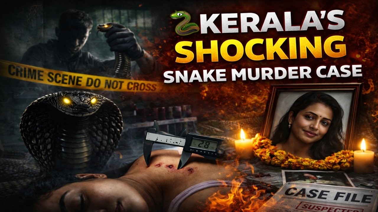 The Man Who Weaponized Nature: Kerala&rsquo;s Shocking Snake Murder Case&rdquo; ⚠️