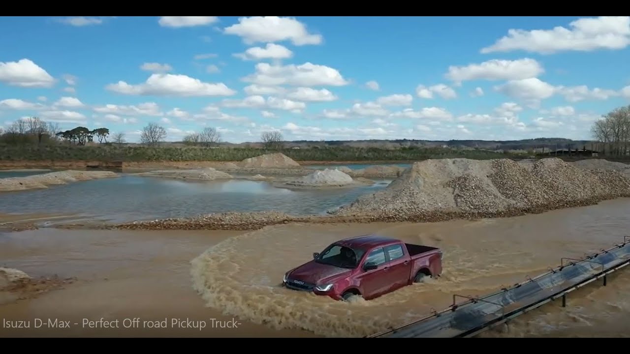 Der ISUZU D-MAX Perfekt Offroad