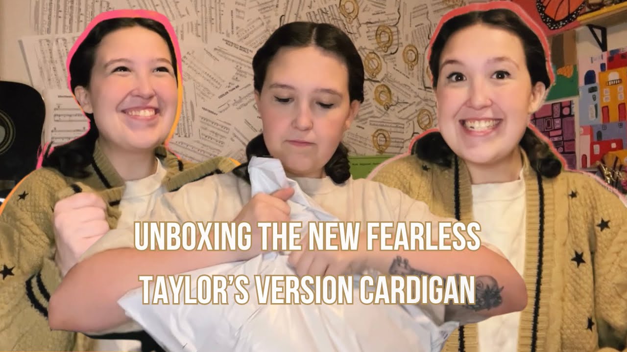 Unboxing the Fearless Taylor’s Version Cardigan | Try-On & Comparison!