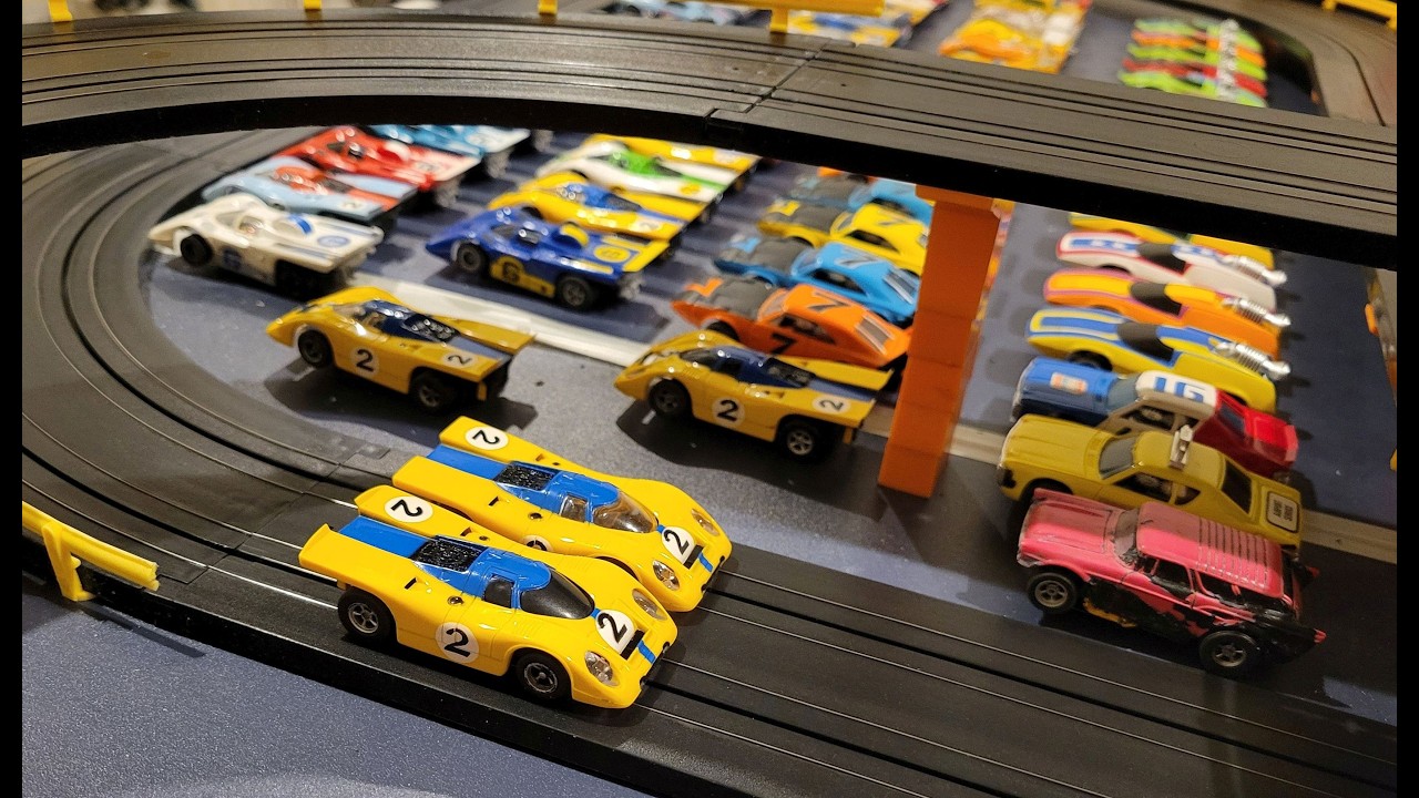 AFX PORSCHE 917 VS PORSCHE 917 DRAG/ROAD RACING MULTIPLE ROUNDS  