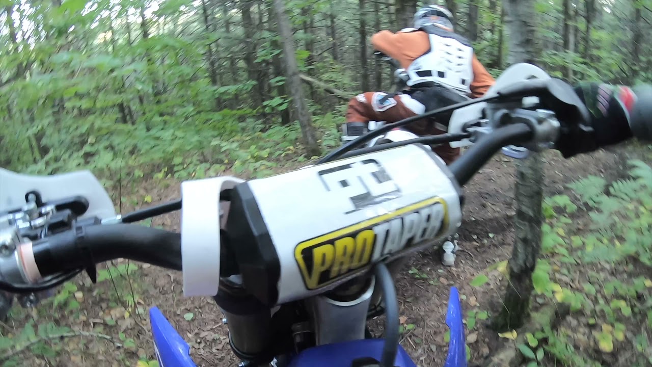 Best! Ganaraska Forest Single Track Ontario riding  YZ250X! YZ250f!