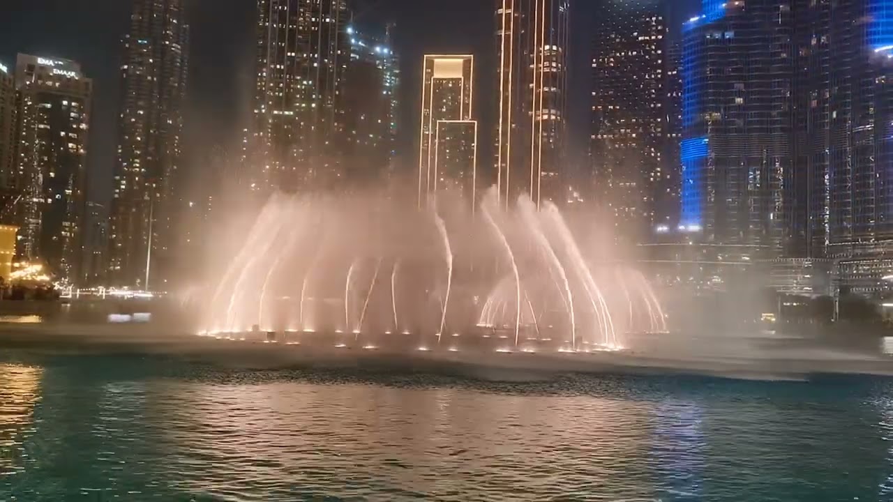 Dubai Fountain Show 2026 (Full Performance) | Burj Khalifa, Downtown Dubai