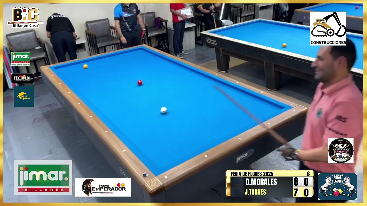 Daniel Morales vs Julian Torres | Billar En Casa HD