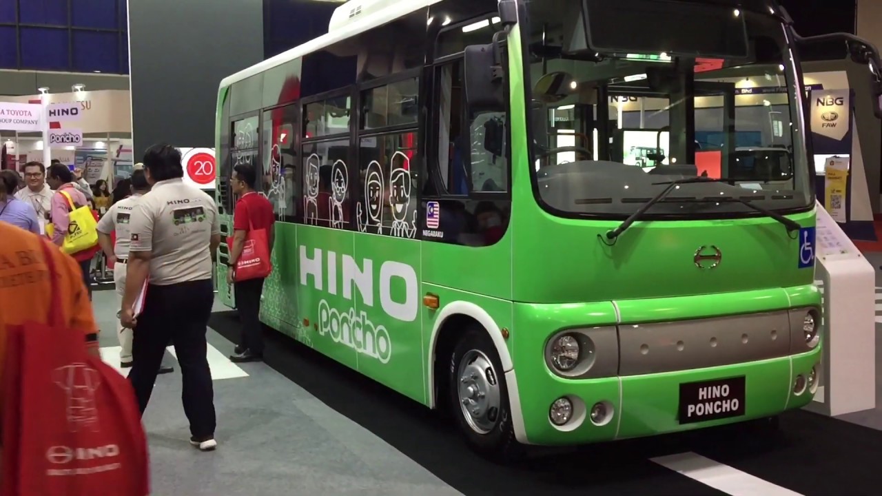 Hino Poncho Bas Mini Paling Pendek Di Malaysia