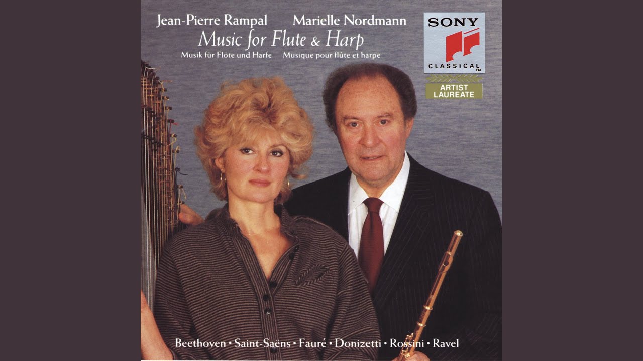 Fantaisie for Violin (Flute) and Harp in A Major, Op. 124