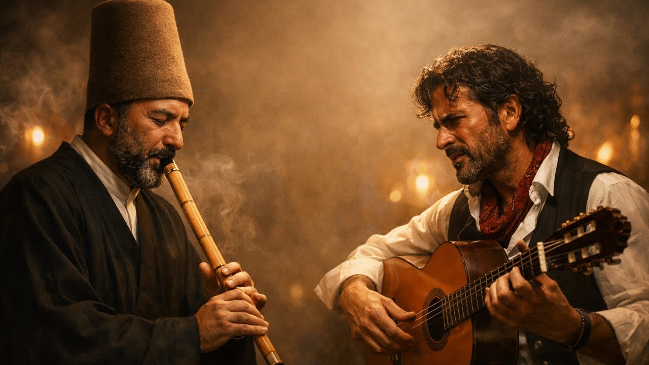 When Flamenco Meets Sufi Soul | Rumi Inspired Music Journey from Andalusia to Anatolia