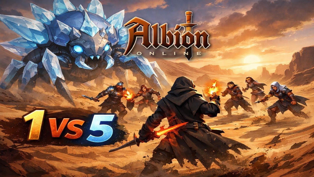 Albion Online - O Coletor de Corpos (Penta Kill)