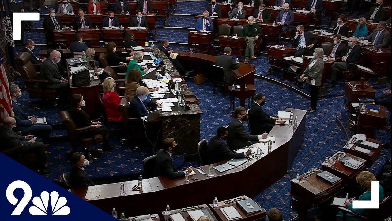 Full senate vote in former President Trump's second impeachment trial