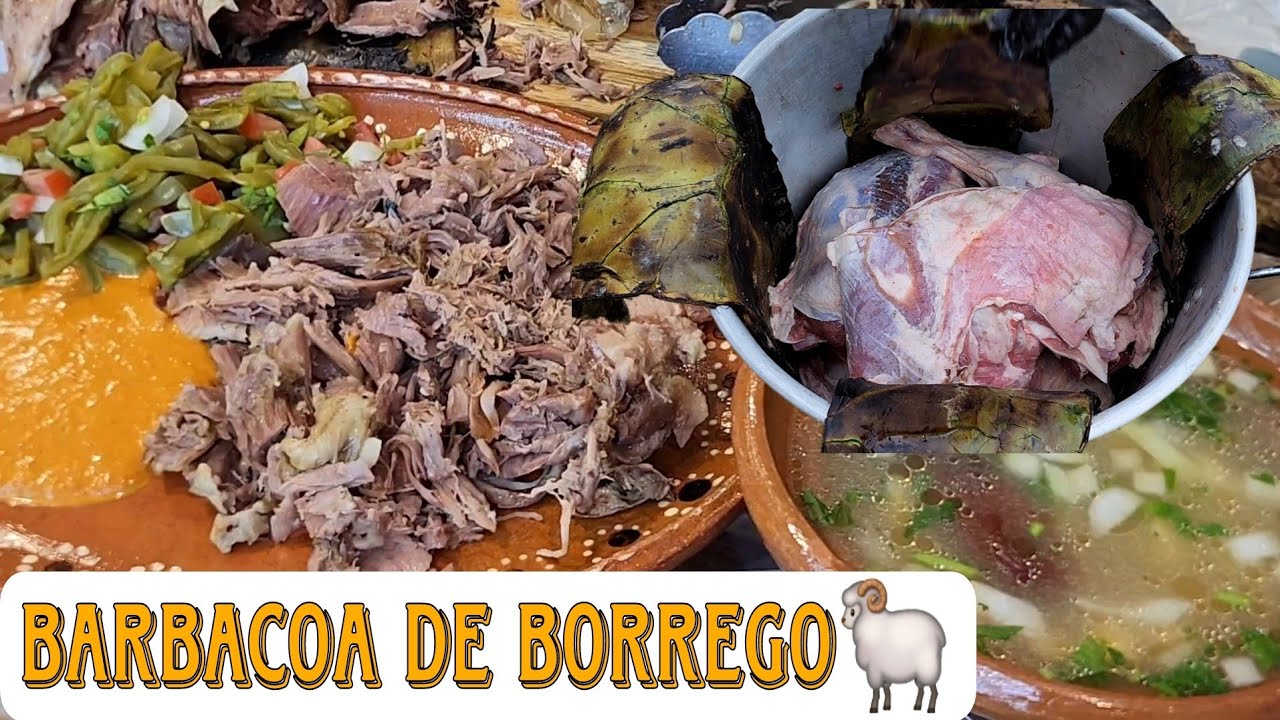 🔴Como Hacer una Deliciosa Barbacoa de Borrego y su Consome Estilo Hidalgo! Receta Fácil💯
