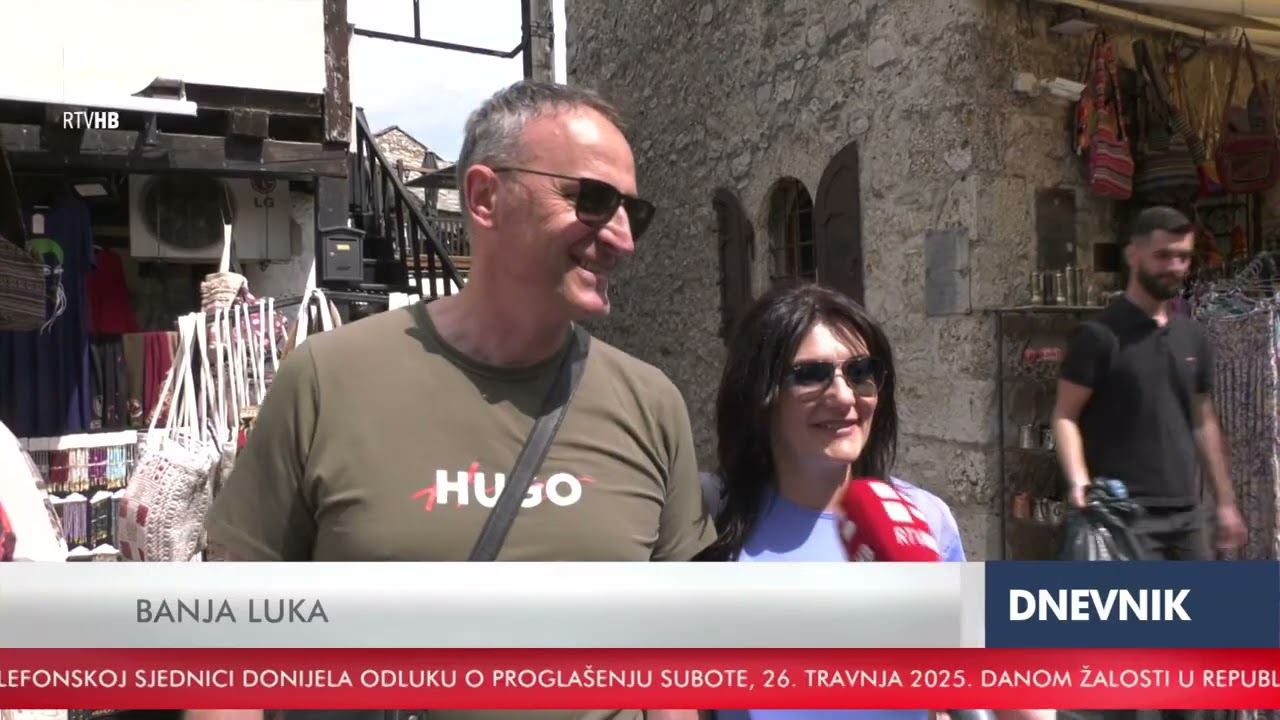 RTV HB | Unatoč napadu na našu ekipu na Starom mostu u Mostaru, priču o turizmu smo snimili