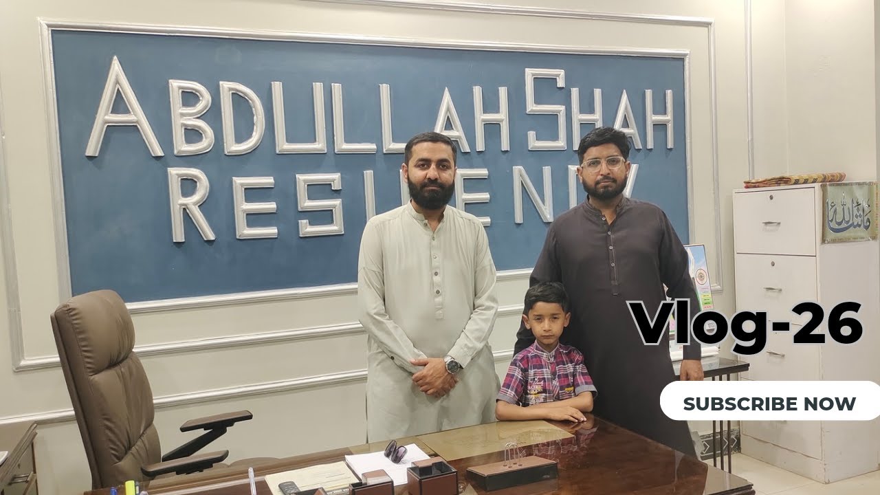 Abdullah Shah Residency Jacobabad | VLOG-26