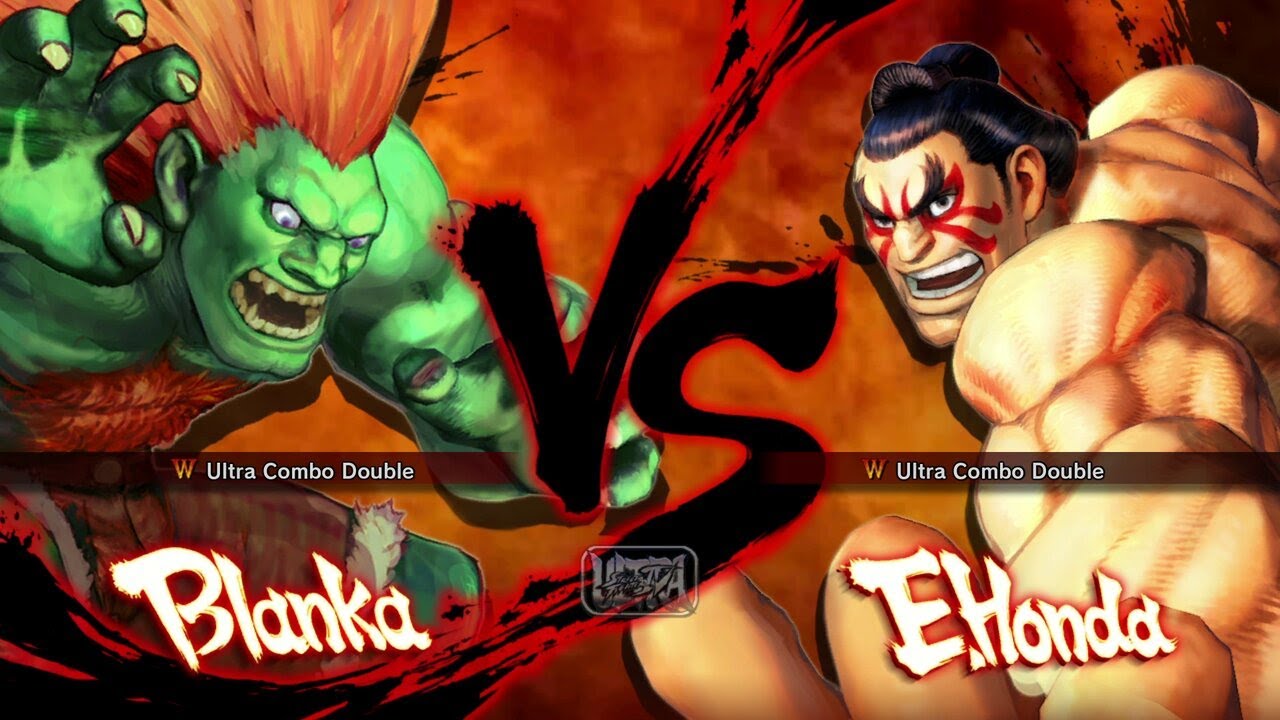 Ultra Street Fighter 4 - Бланка против Э. Хонды [Самый сложный]