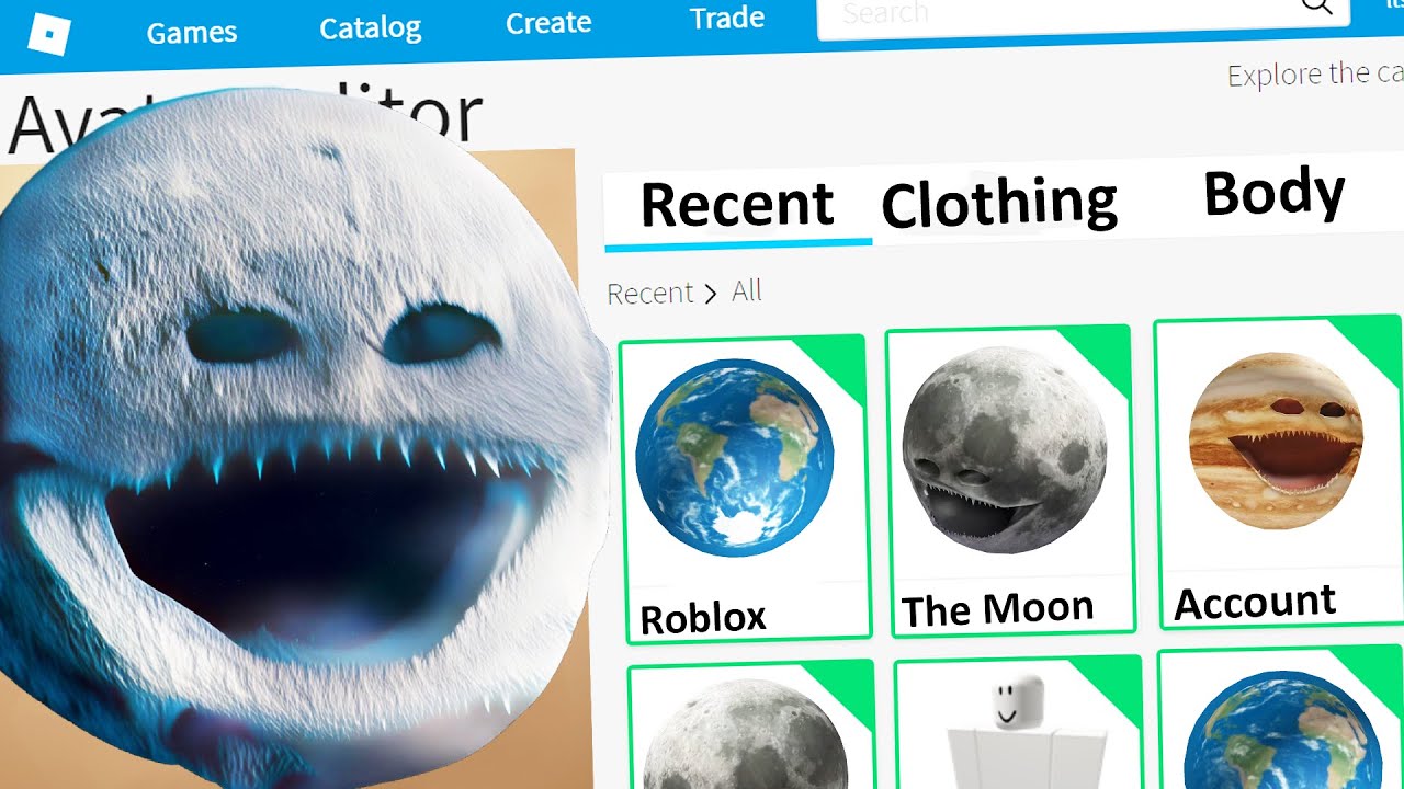 MAKING THE MOON РАЗБУДИЛ АККАУНТ В ROBLOX