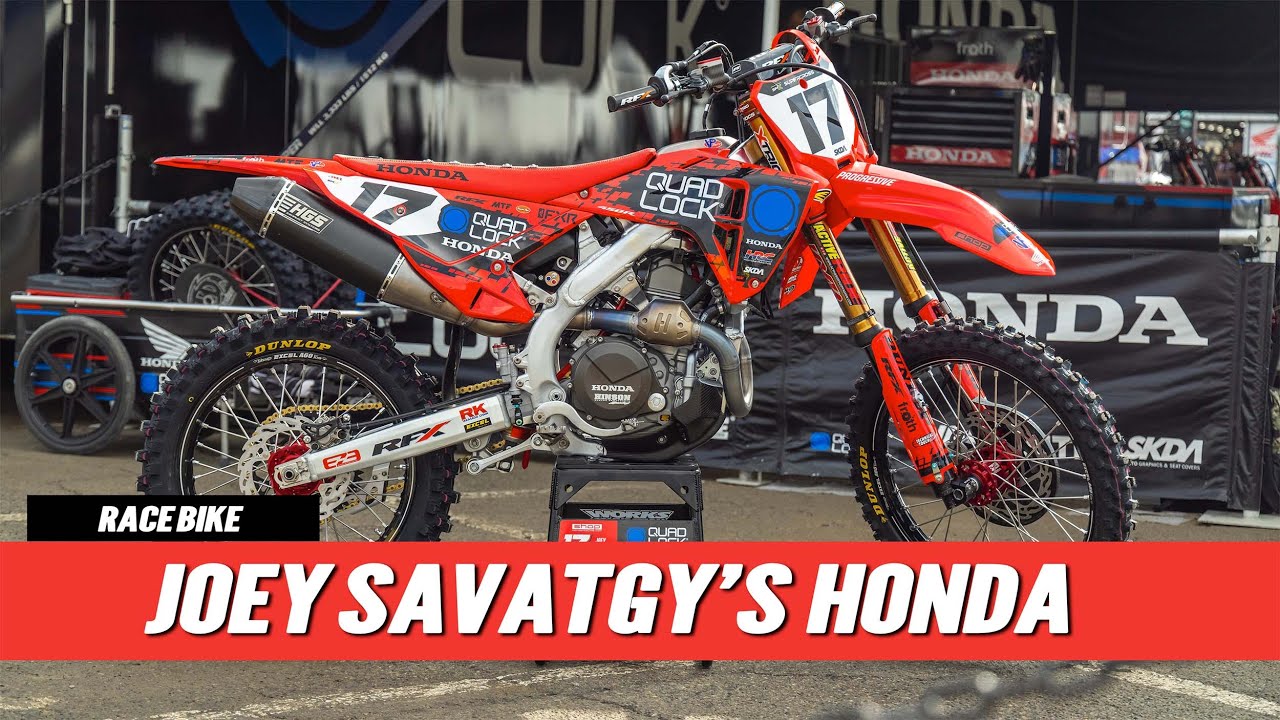 Racer X Films: Honda с системой Quad Lock Джои Саватджи
