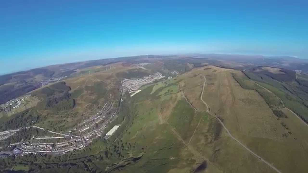 Above Llanwonno Tip, Rhondda