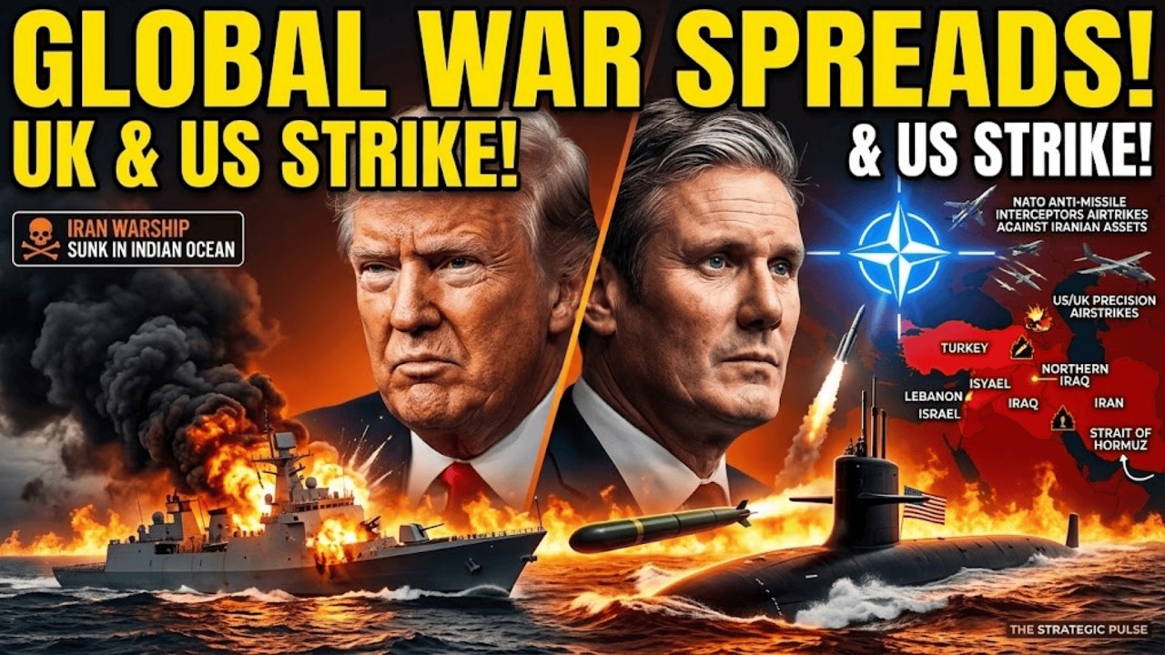 Global Flashpoint: War spreads beyond Middle East as Iranian warship sunk in Indian Ocean