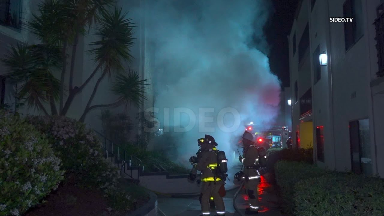 Two-Alarm Fire Engulfs Apartment in Mission Valley