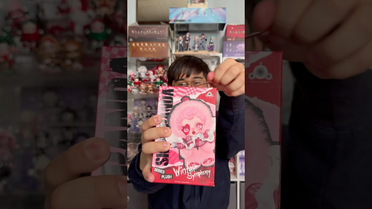 SKULLPANDA WINTER SYMPHONY UNBOXING! #popmart #popmartglobal #skullpanda #popmartunboxing #asmr