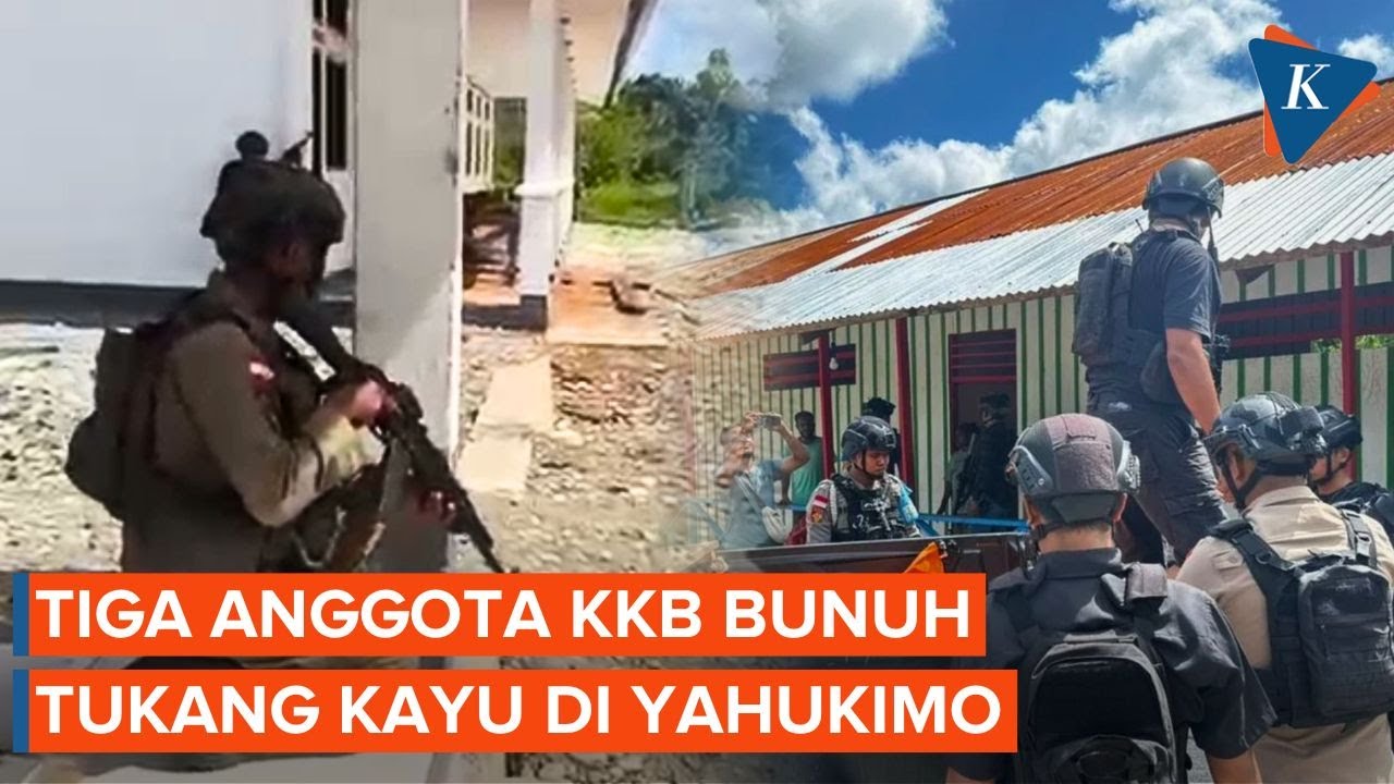 Anggota KKB Papua Membunuh Tukang Kayu di SMP YPK Yakpesmi