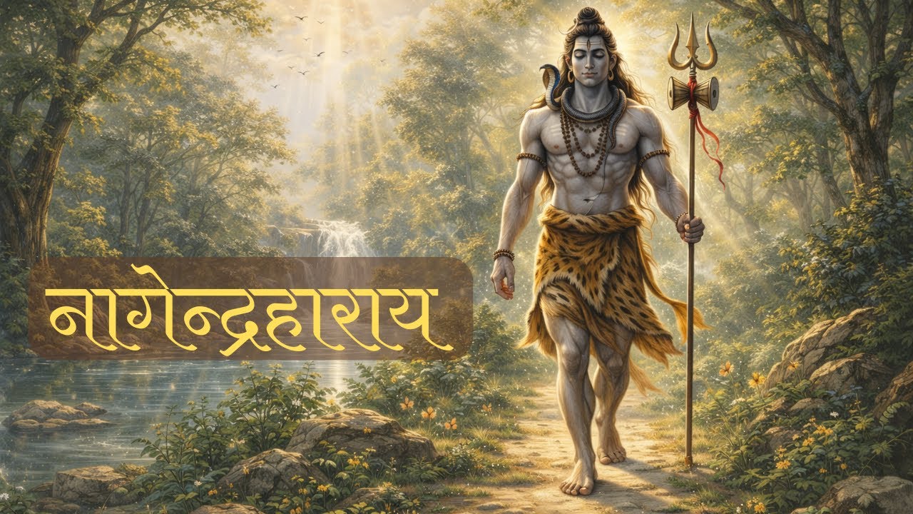Shiva Panchakshara Stotram | नागेन्द्रहाराय त्रिलोचनाय | Powerful Shiv Mantra 🔱🕉️