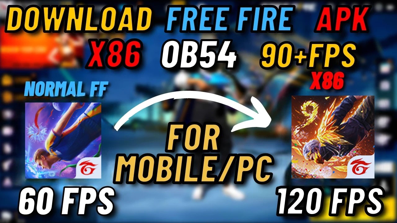 FREE FIRE X86 OB54 APK DOWNLOAD | FREE FIRE X86 APK OB54 | FREE FIRE X86 GLOBAL + AMAZON APP STORE