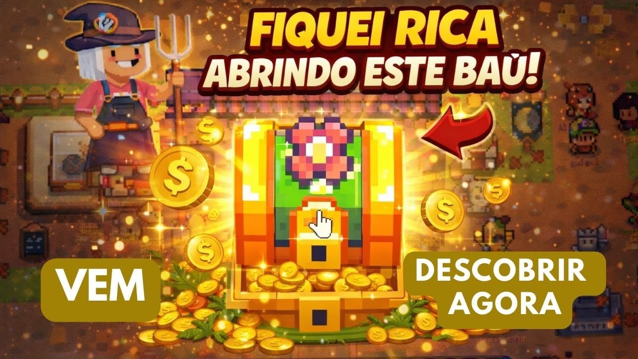 FIQUEI RICA ABRINDO O BAÚ DE FLOWER 😱💰 Dicas que NINGUÉM conta!)