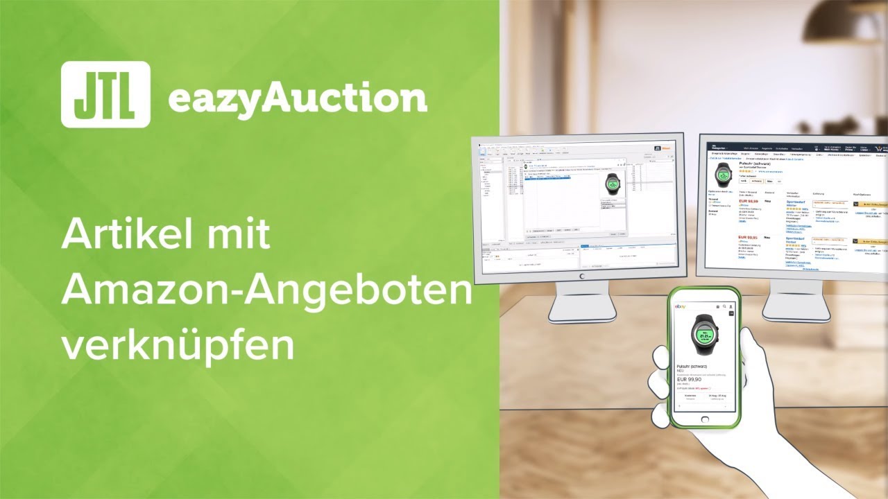 Angebotsmapping: Artikel aus JTL-Wawi mit Amazon-Angeboten verkn&uuml;pfen