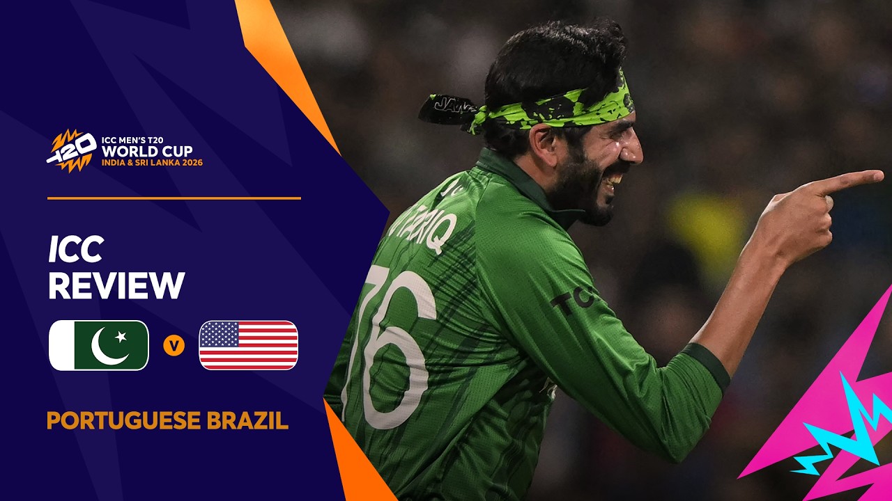 [Portuguese Brazil] Pakistan v USA  | ICC Review | Men&rsquo;s T20 World Cup 2026
