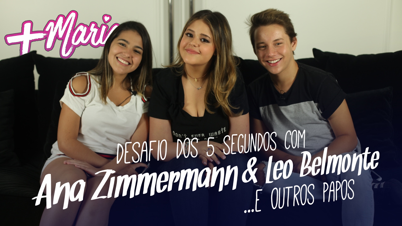 Desafio dos 5 segundos com Ana Zimmermann e Léo Belmonte!