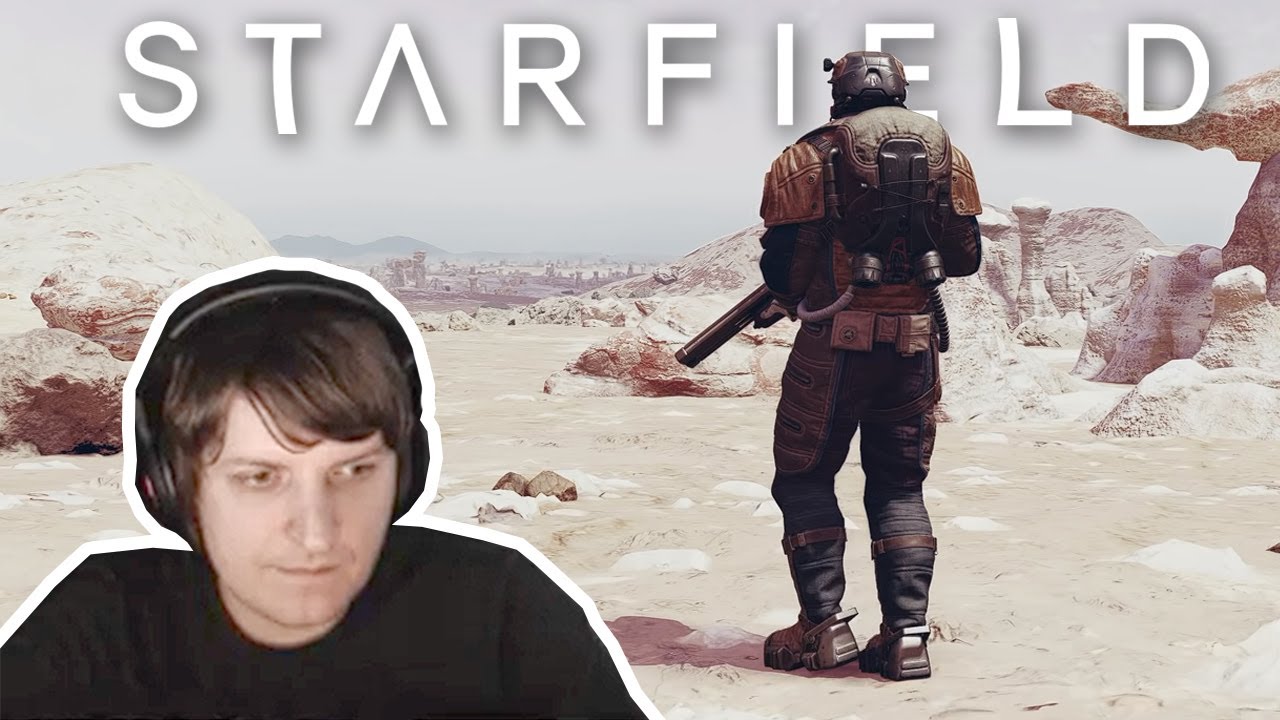 Шусс смотрит геймплейный трейлер Starfield