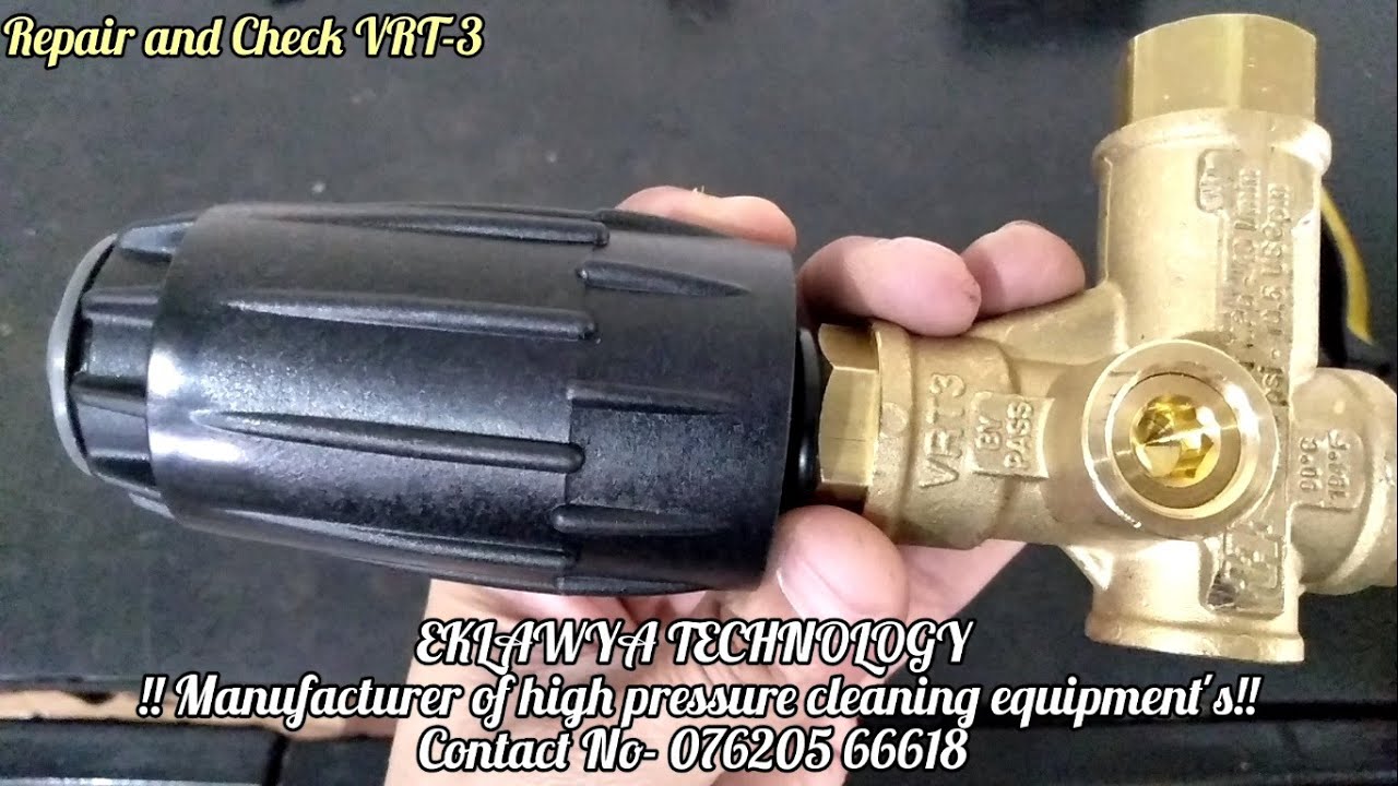 VRT 3 Unloader Valve Repair Pressure Regulating Valve for Pressure Washers #repairing #unloader