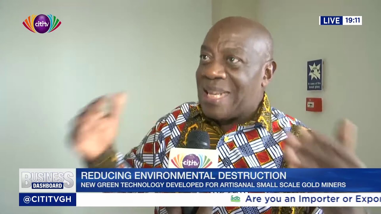 Green Mining technology for Artisanal Gold Miners unveiled at Ghana Gold Expo 2020.
