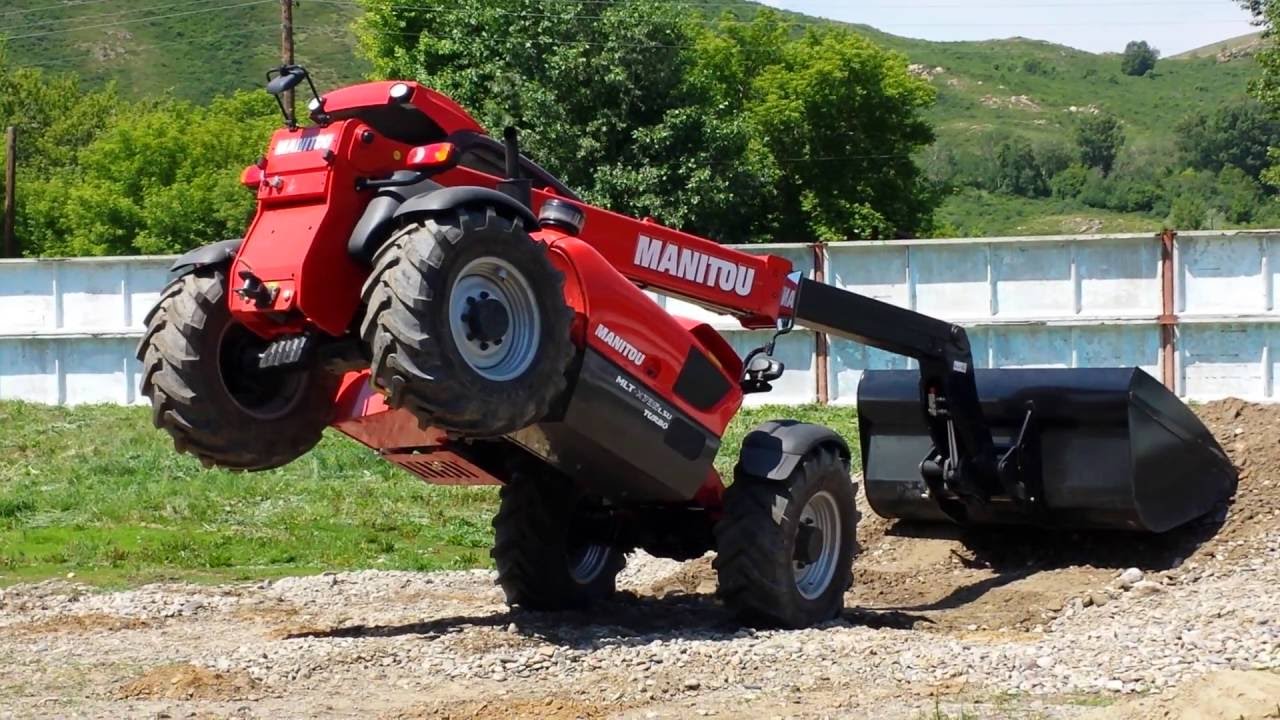 Демо показ MANITOU MLT-X 735