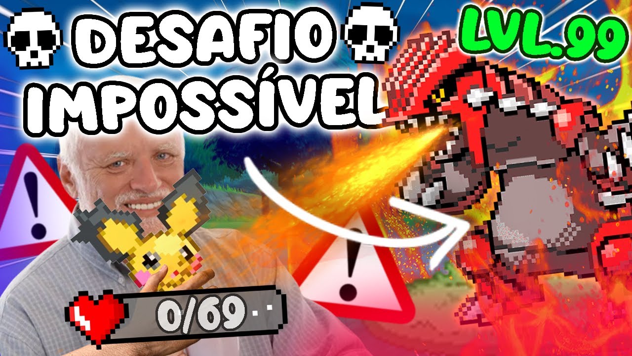 O Desafio Mais DOLOROSO do Pokémon (Nuzlocke Aleatório)