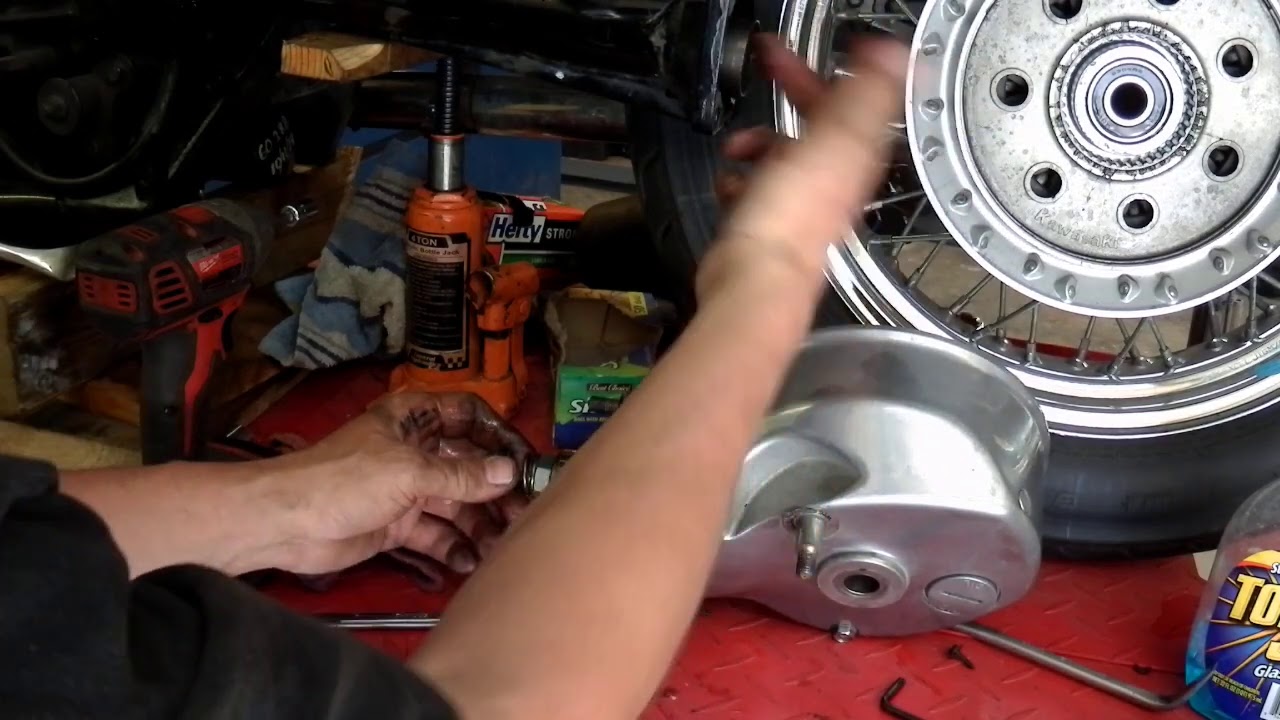 Kawasaki Vulcan 1500 Final gear oil leak repair Part 2