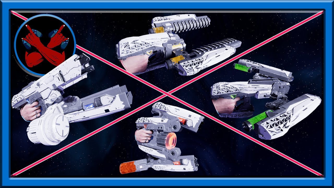 Guardians of the Galaxy All Elemental Gun Abilities