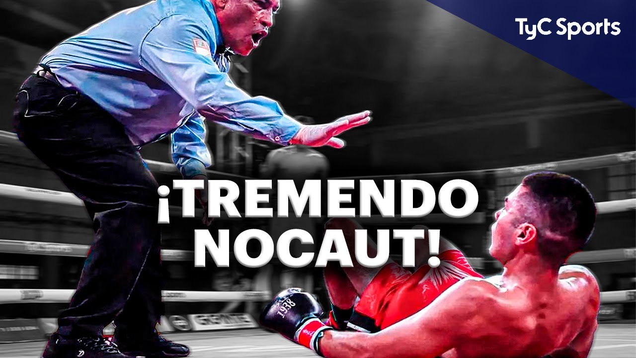 BATACAZO EN EL BOXEO ARGENTINO 🔥 DAMI&Aacute;N ENRIQUE NOQUEO AL NOQUEADOR POGONZA | Pelea completa 🥊