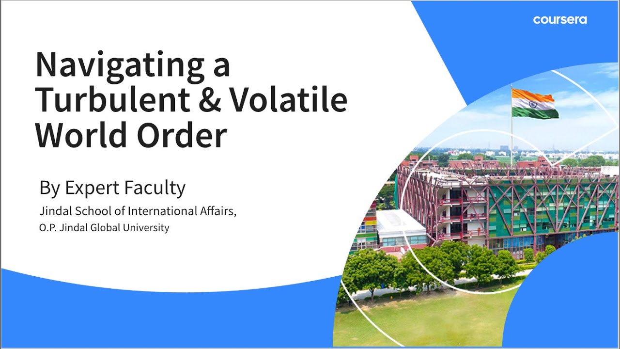 Navigating a Turbulent & Volatile World Order | Faculty Webinar by O.P. Jindal Global University