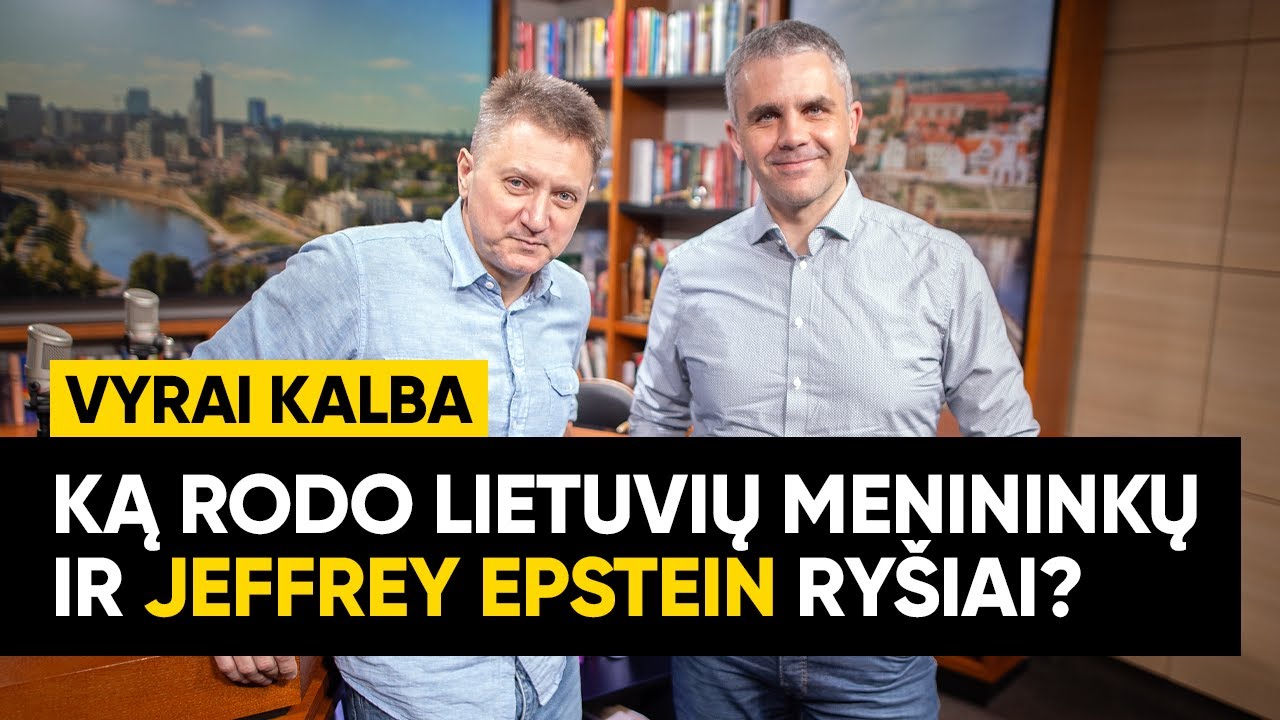 „Vyrai kalba“. Ką rodo lietuvių menininkų ir Jeffrey Epstein ryšiai? (ištrauka)