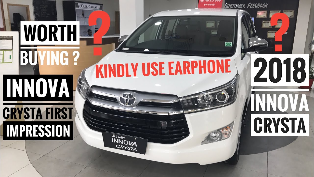 2018 Toyota Innova Crysta | Toyota Innova Crysta Key Features | Toyota Innova Crysta Interior