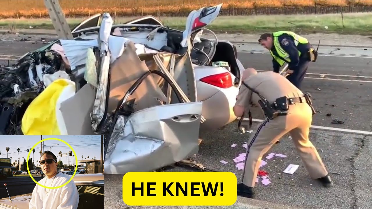 Accident scene Spanto of BornXRaised designs last moments