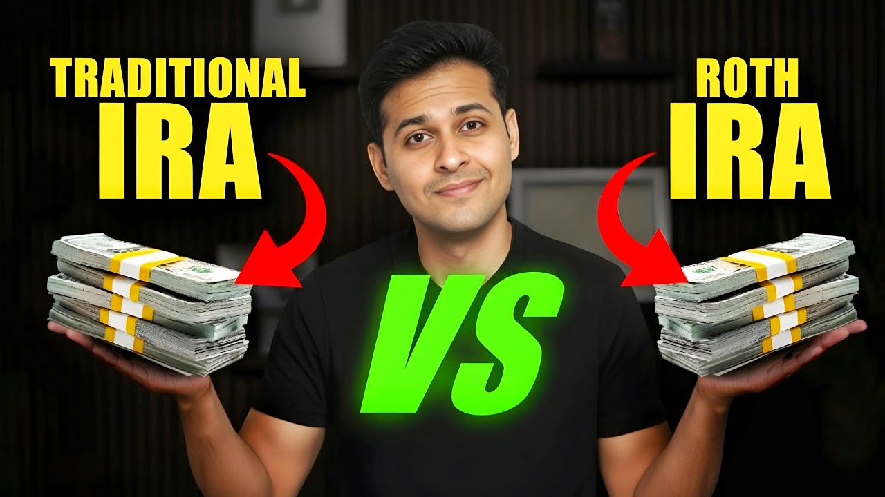 Roth vs Traditional IRA Explained for Beginners!