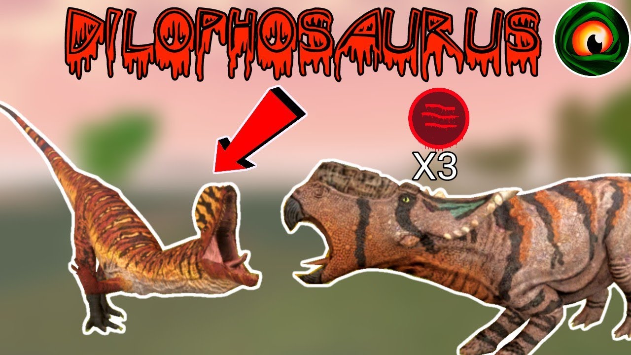 El depredador más letal de la isla💥 DILOPHOSAURUS🦖🦕  THE CURSED ISLE 