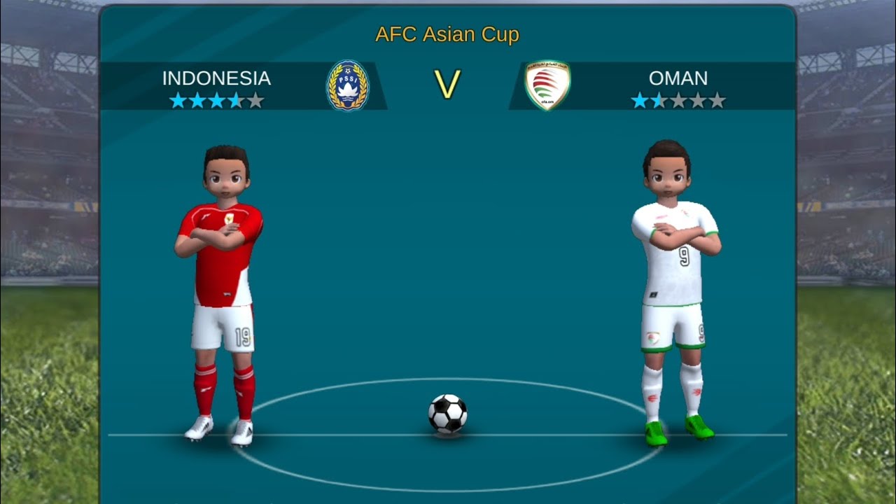 INDONESIA vs OMAN | AFC Asian Cup - Pro League Soccer (PLS)