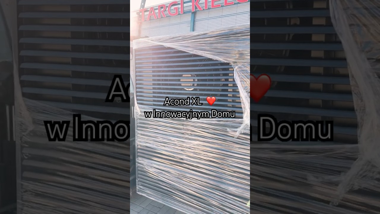 Acond XL to 42 KW mocy i SCOP  uwaga to aż 5.50 !!!!  a dzięk ? Mniej ni 50 dB !!!