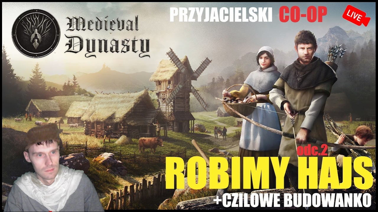 PRZYJACIELSKI CO-OP | MEDIEVAL DYNASTY | na żywo