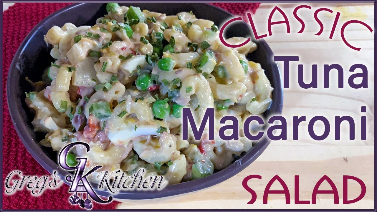 Classic Tuna Macaroni Salad