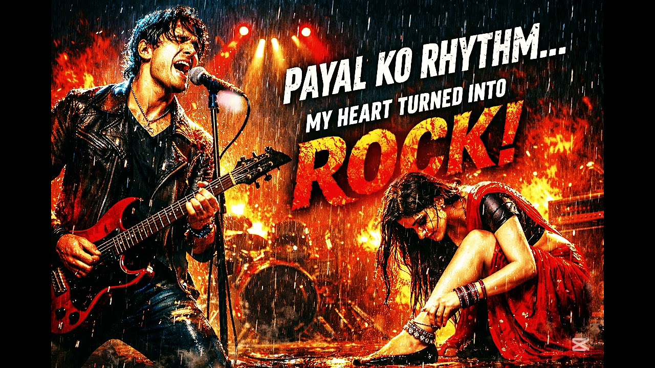Payal ko Rythm ...full heart turned into rock  |भिजे को रात मै ।