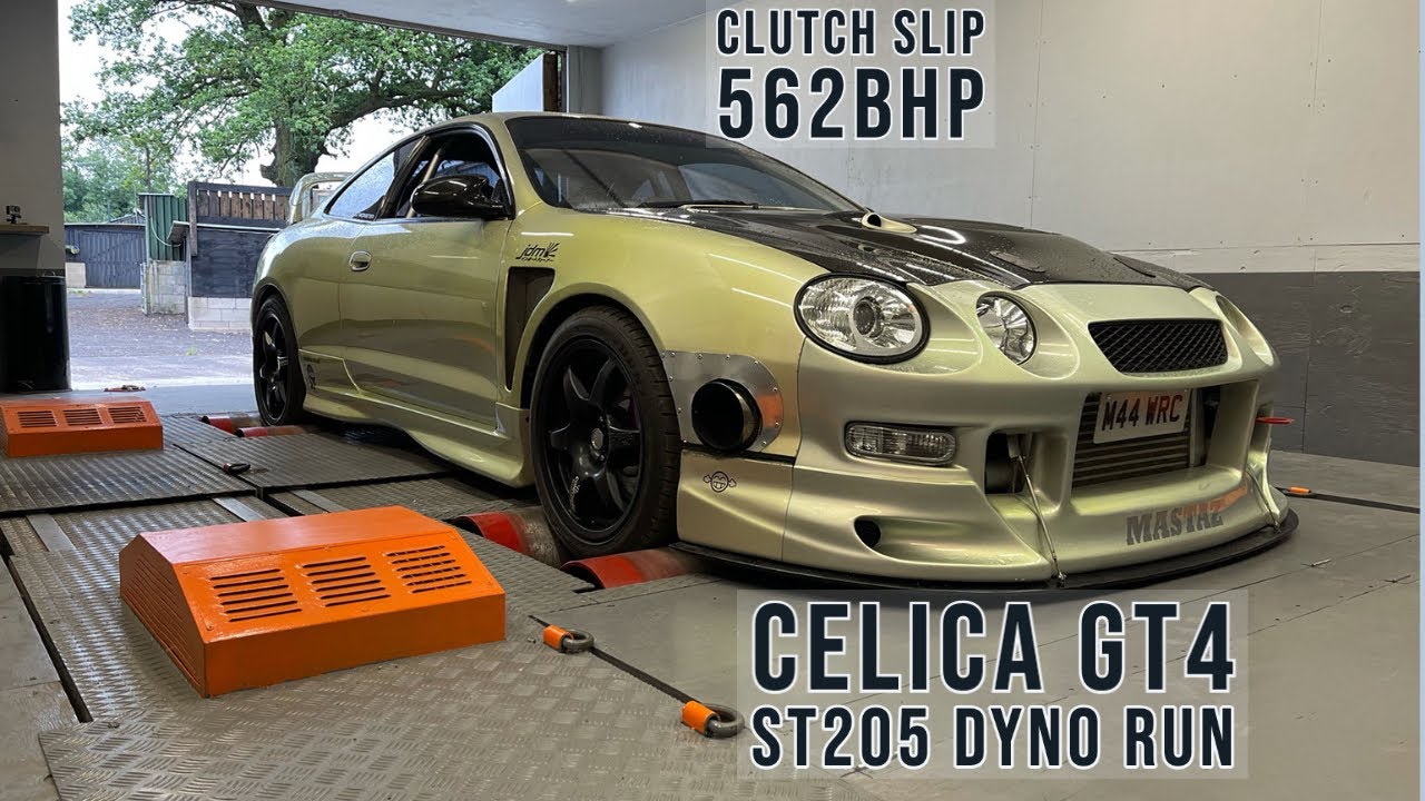 Toyota Celica GT4 ST205 562bhp Dyno run