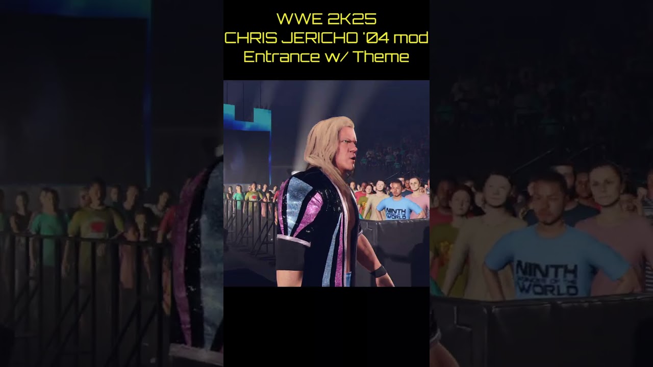 WWE 2K25 CHRIS JERICHO 2004 mod #wwe2k25 #wwe2k25mods #wwe2k25pc #chrisjericho #y2j #wwe #wrestling